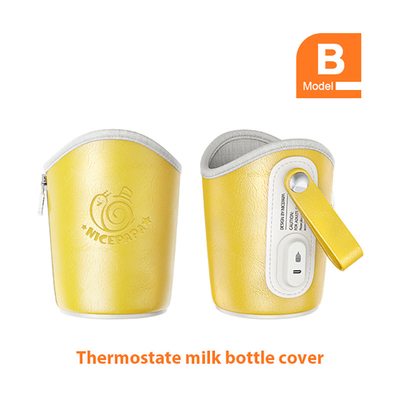 Cada vez que temperatura portátil del calentador 10W 42℃ de la leche materna del viaje del bebé