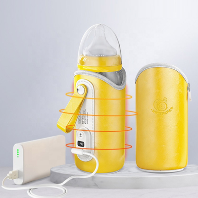 El calentador USB de la botella de alimentación del bebé de la leche del USB cargó temperatura ajustable portátil