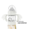 Cargador USB de alimentación de la noche dispensador eléctrico de la fórmula del calentador de la calefacción botella de alimentación de cristal de la leche del bebé 240ml