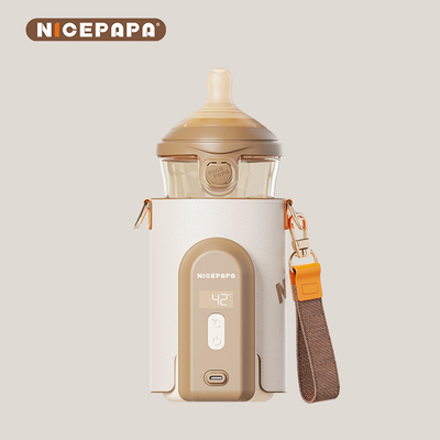 Carga rápida personalizada Leche para bebés más caliente Accesorios para bebés marrones para una alimentación fácil