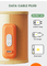 Velcro de cuero USB de la PU de la temperatura de la leche materna del control del calentador elegante de la botella