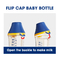 Botellas de amamantamiento PPSU Flip Cap 240ml del flujo lento medio rápido para los recién nacidos