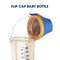 Botellas de alimentación libres del flujo BPA del triángulo PPSU Flip Cap Baby Bottle Medium